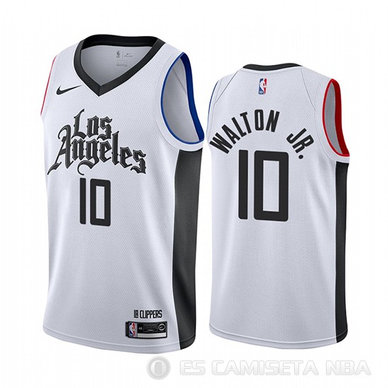 Camiseta Derrick Walton Jr. #10 Los Angeles Clippers Ciudad Blanco - Haga un click en la imagen para cerrar